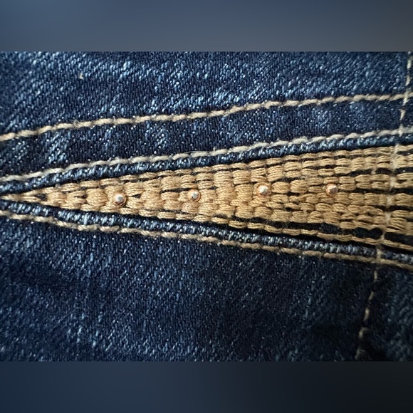 White House Black Market Indigo Wide Leg Jeans - Picture 11 of 13